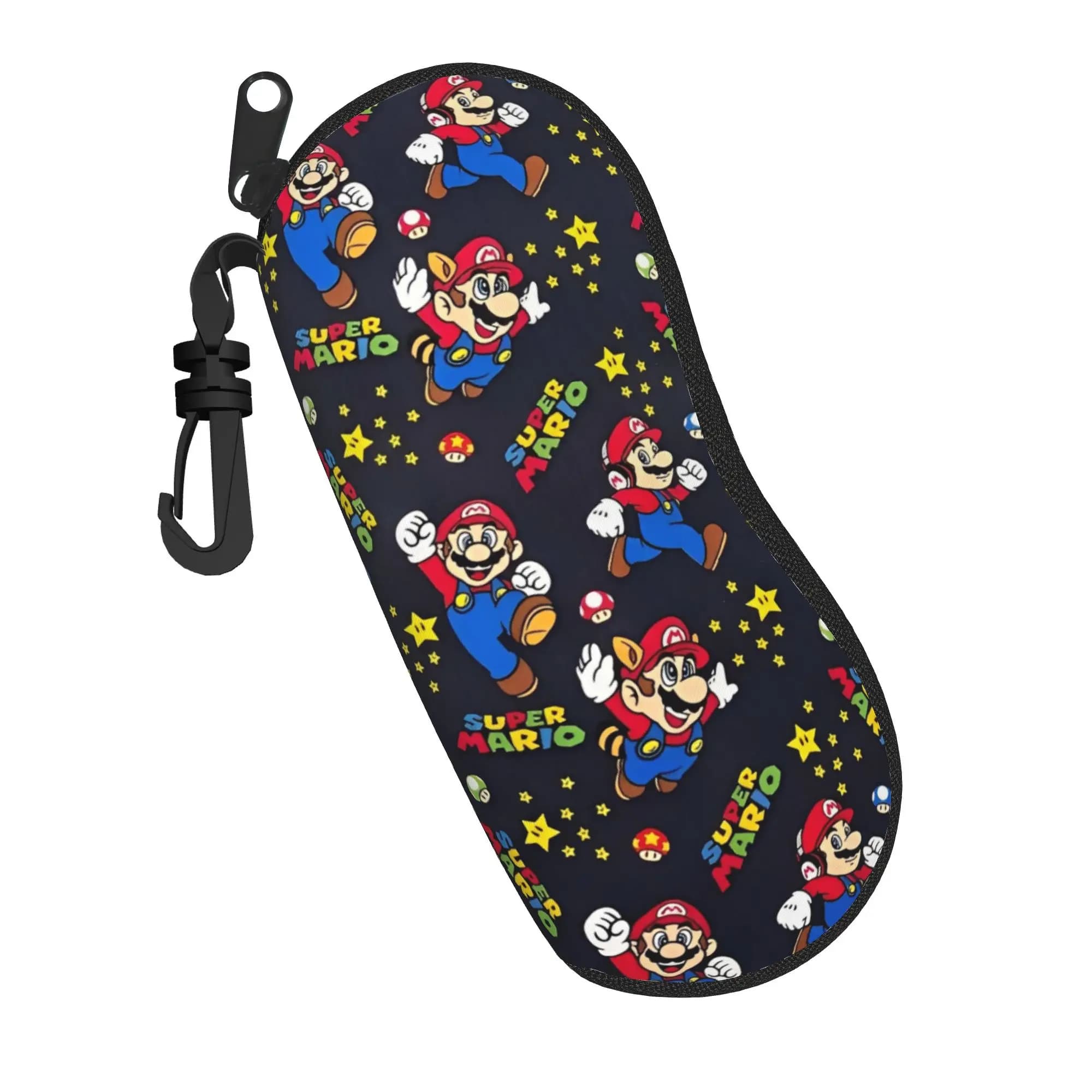 Super Mario Theme Glass Case, Unisex, Anti-shock, Eyewear Accessories and Contacts, Eyewear Box
