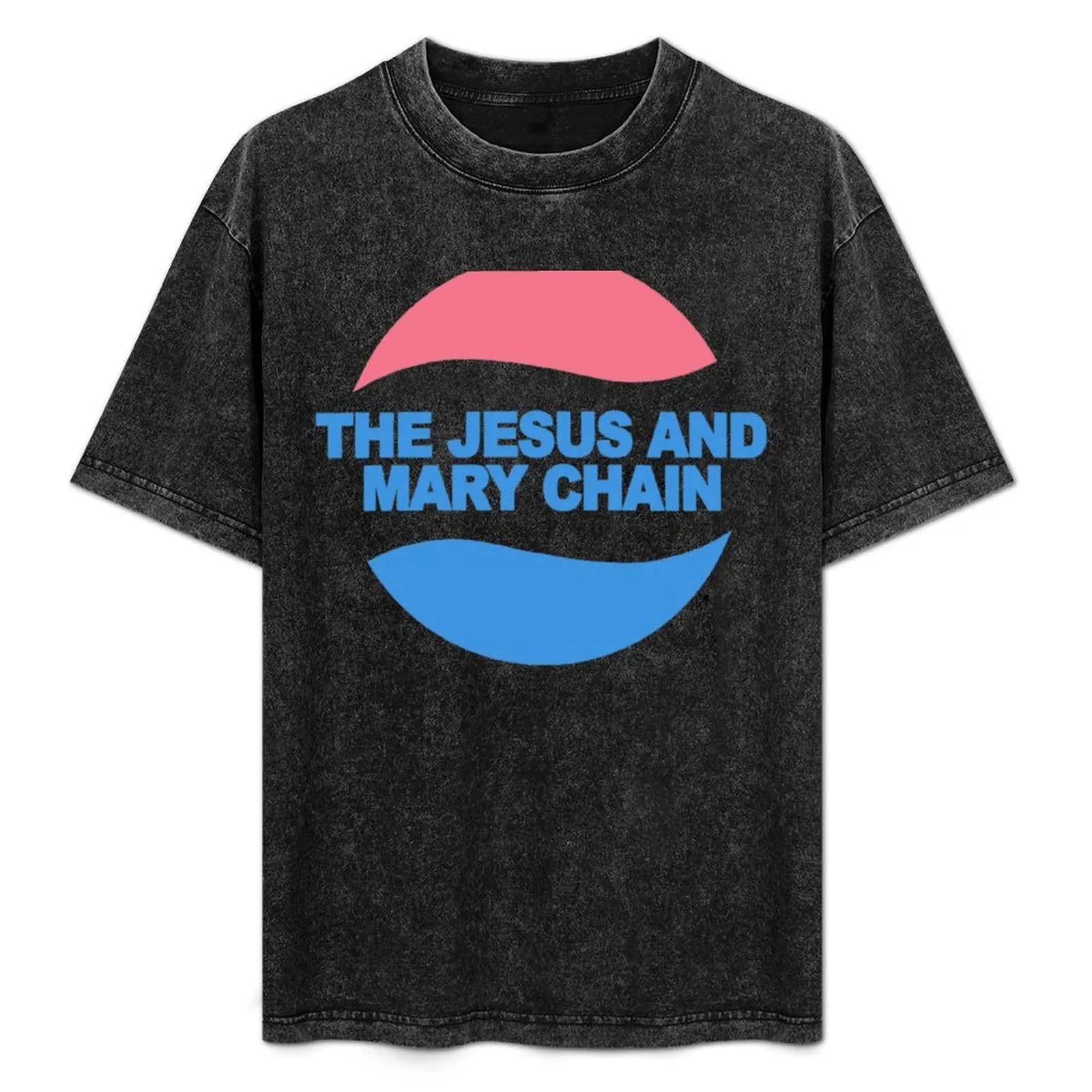 T-shirt con logo in stile anni '90 The Jesus And Mary Chain, t-shirt basic a maniche corte da uomo