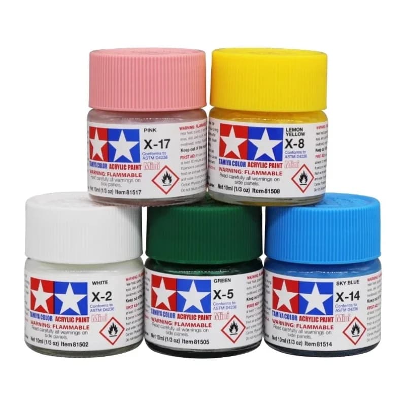 10ml Extinction Water-based Acrylic Paint DIY Hand-made Model Children's Toy Painting Coloring Complementary Spray Material