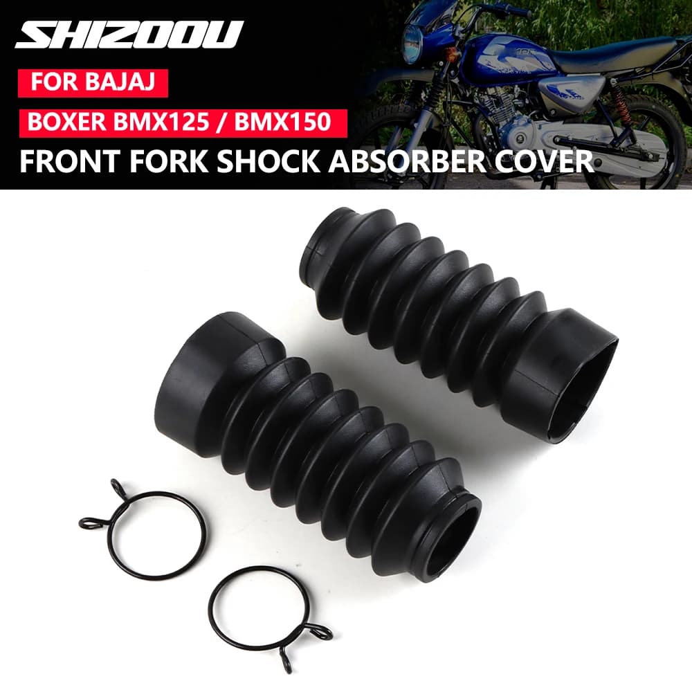 Copertura in gomma per ammortizzatore forcella anteriore moto per accessori BAJAJ BOXER 150 125 BMX150 BOXER BM 125 X