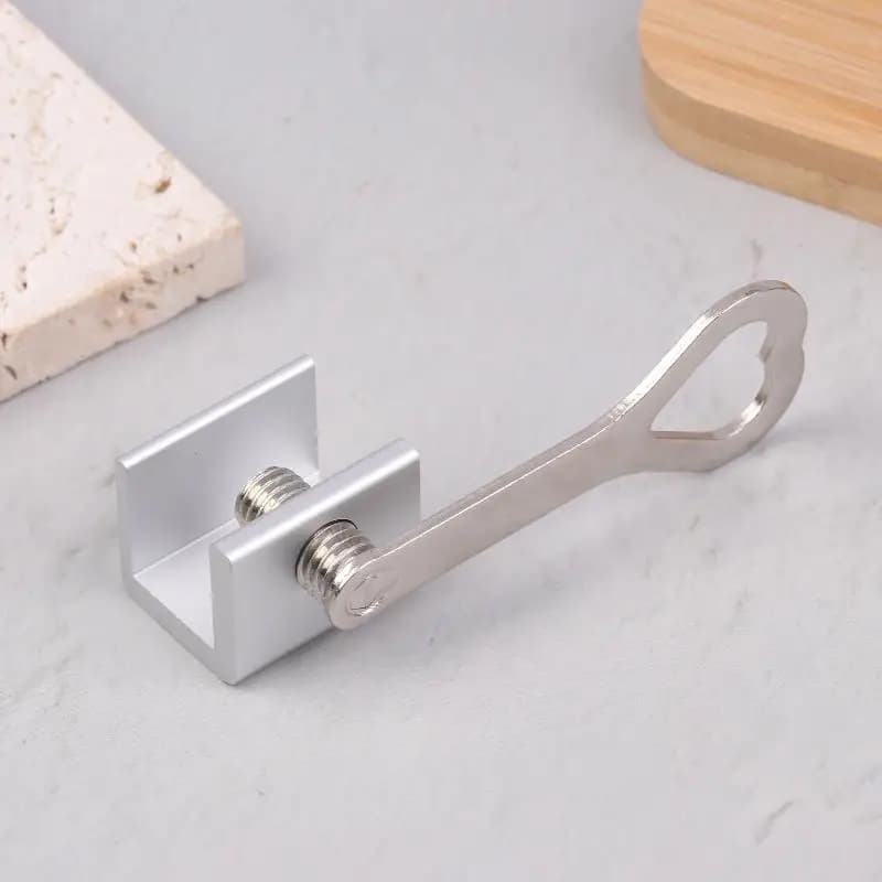 Anti-theft Aluminum Alloy Adjustable Window Locks Sliding Sash Stopper Safety Window Lock With Keys Kids Safety Doors Locks