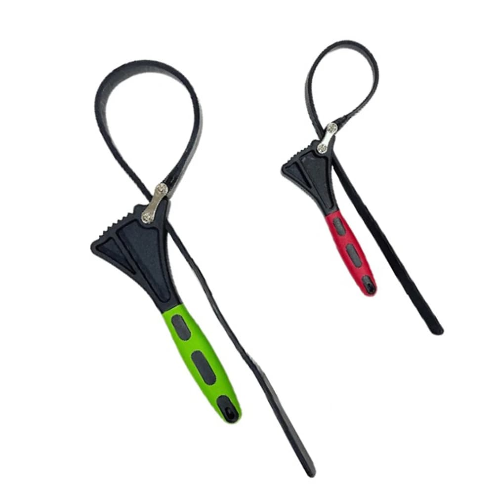 Chiave universale per cinghia in gomma Set di chiavi per cinghia per filtro olio da 4 "6" pollici Chiave regolabile multifunzionale