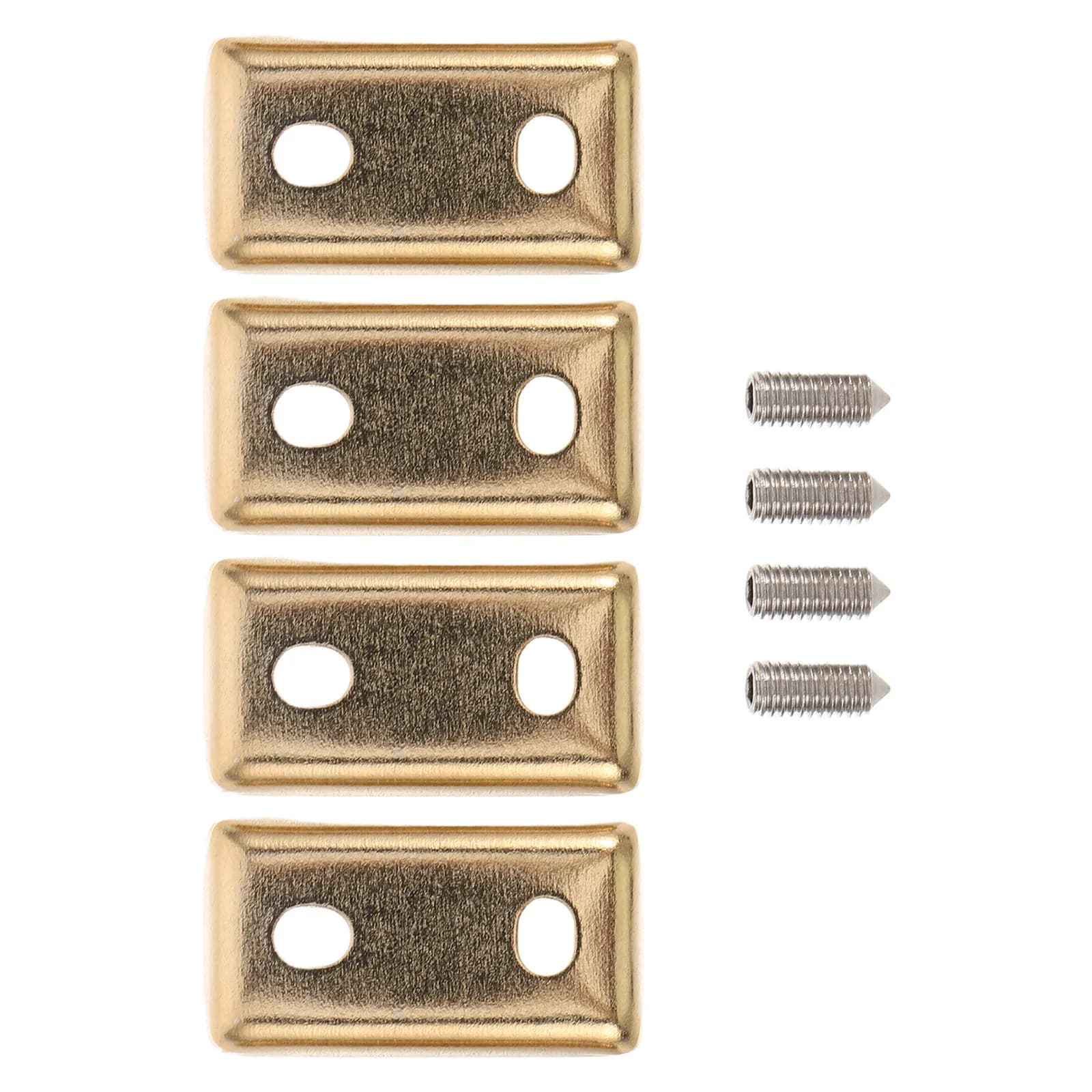 4 Pezzi Staffe per Portasciugamani da Bagno 36x20mm in Acciaio Inossidabile con Rondelle di Base, Supporto Resistente per Portasciugamani e Portarotolo
