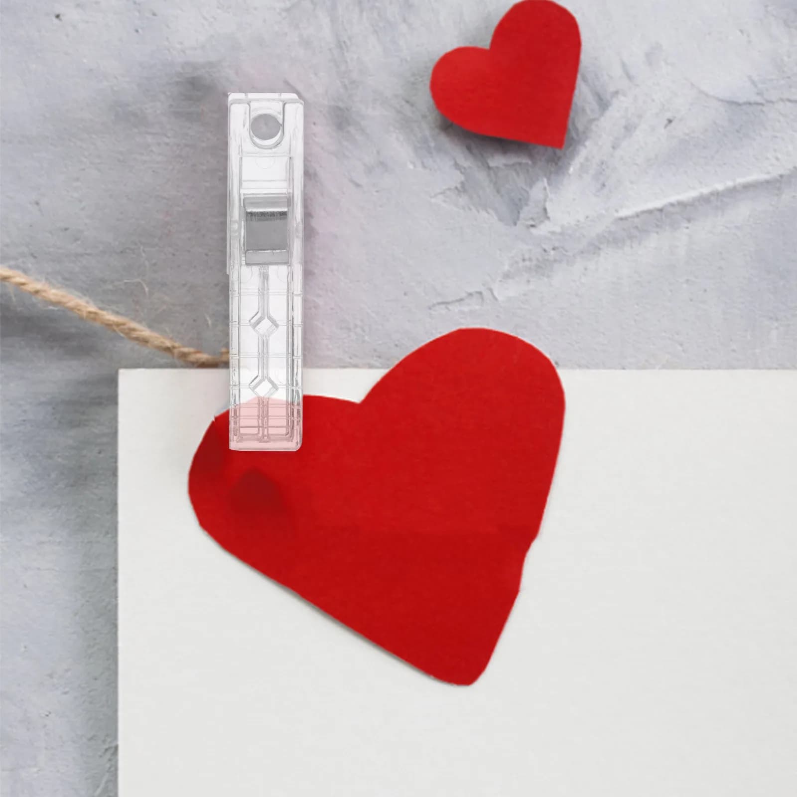 6 Pezzi Clip in Plastica Versatili per Cucito, Quilting, Conservazione Foto, Fissaggio Lenzuola, Contenimento Calzini, Artigianato Fai-da-te, Riutilizzabili a Molla