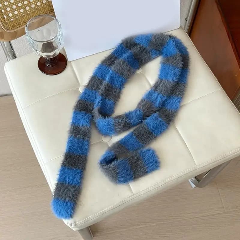 340D Trendy and Comfortable Scarf Korean Version and Long Knitting Scarf Soft