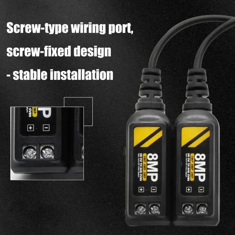Il video balun resistente alle interferenze 652F trasmette AHD CVI TVI CVBS cavo Cat5