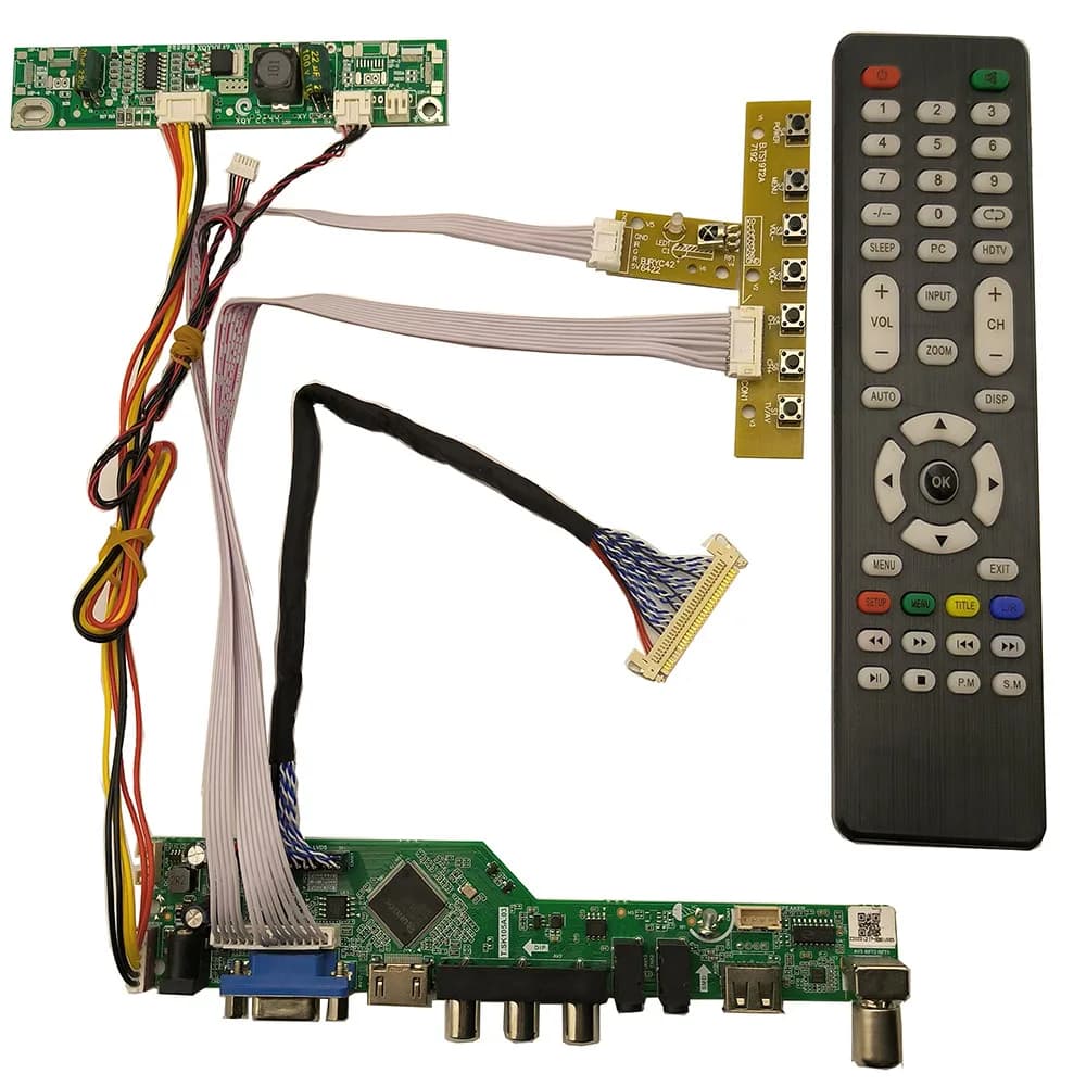 Nuovo kit scheda controller TV LTM230HT10 TV + HDMI + VGA + AV + USB Scheda controller schermo LCD LED