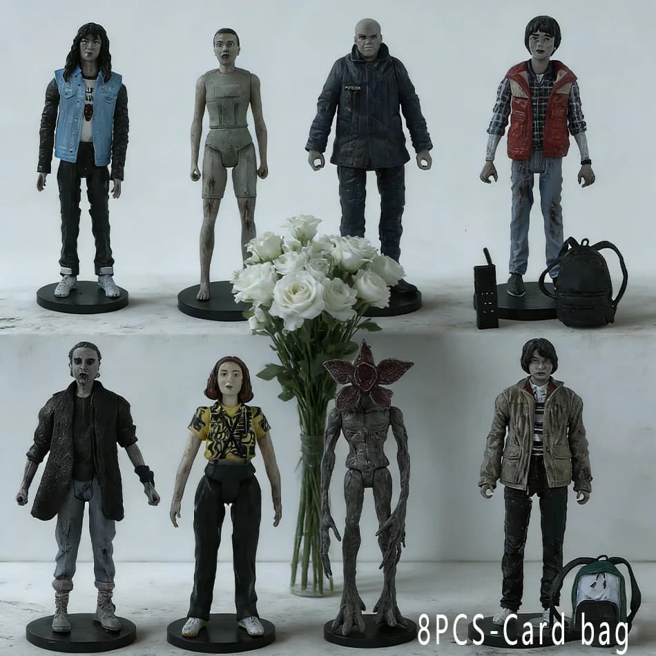 Stranger Hot Things Steve's Carnivorous Plant Figures Action Desktop Decorazione Modello Ornamenti Regali di Natale
