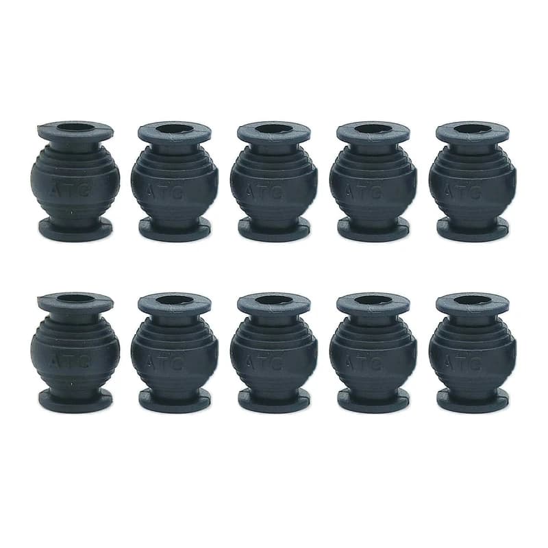 10PCS Silicone D12x5mm Gimbal Camera Flight Control Anti Vibration Ball M5 Shock Absorber for FPV Racing Four-axis Drone