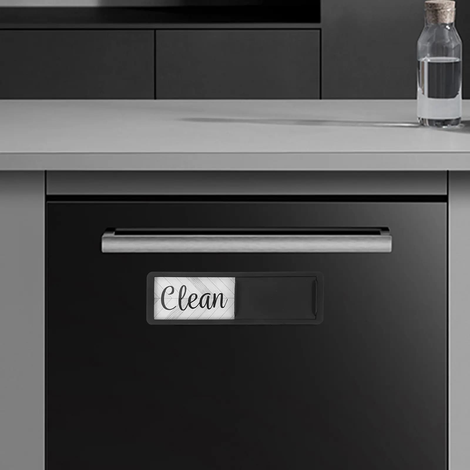 Magneti per Lavastoviglie, Indicatori di Pulito/Sporco in Argento, Segni Magnetici a Doppia Faccia per Elettrodomestici da Cucina
