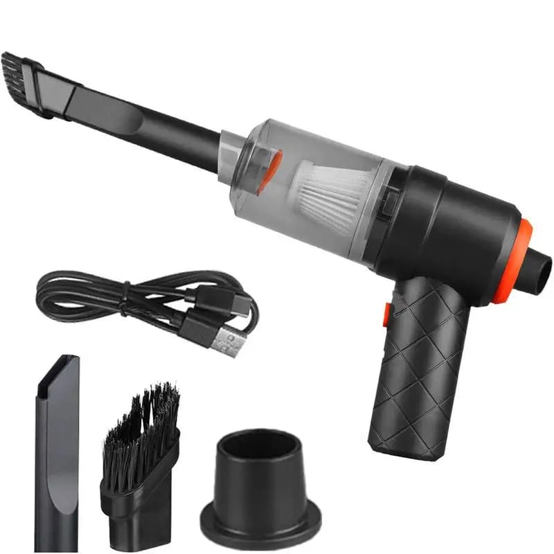 Aspirapolvere per auto Mini aspirapolvere portatile ricaricabile potente aspirapolvere senza fili ricaricabile 4500PA auto multifunzione