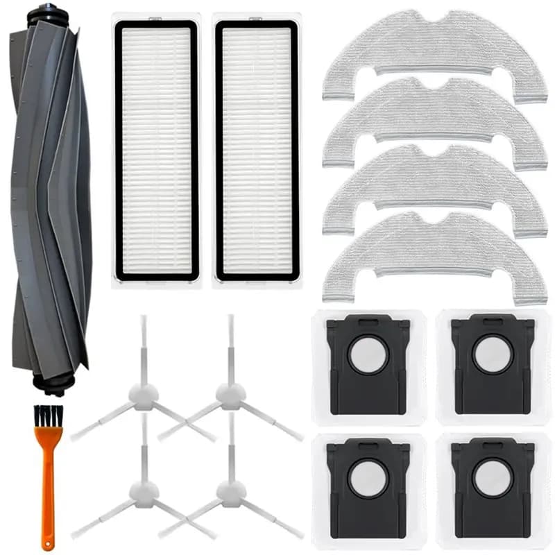 INLIG-For Dreame D10 Plus Gen 2 Replacement Parts 16Pcs Accessories Kit Robot Vacuum Cleaner