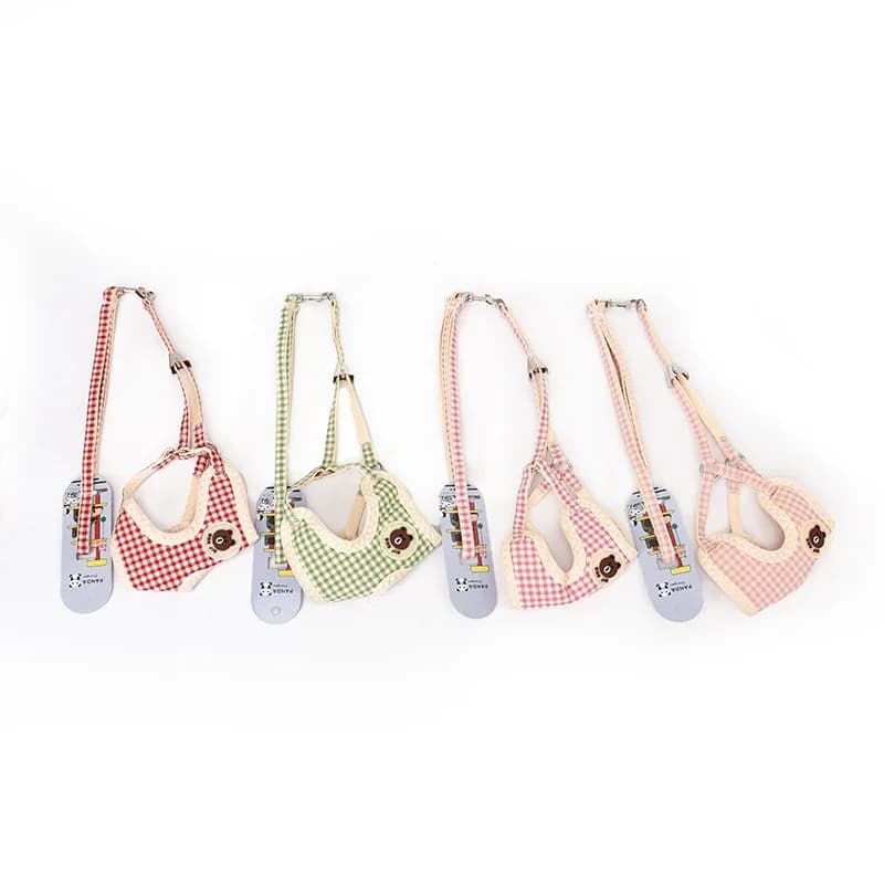 Guinzaglio per Cani in Rete Traspirante, Corda per Passeggio, Pettorina per Cani con Stampa LOGO, Accessori da Viaggio per Cani