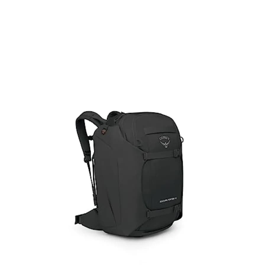 Zaino da Viaggio Sojourn Porter 46L, Bagaglio a Mano Conforme alle Norme, con Compressione StraightJacket e Tasca Imbottita per Laptop, Resistente