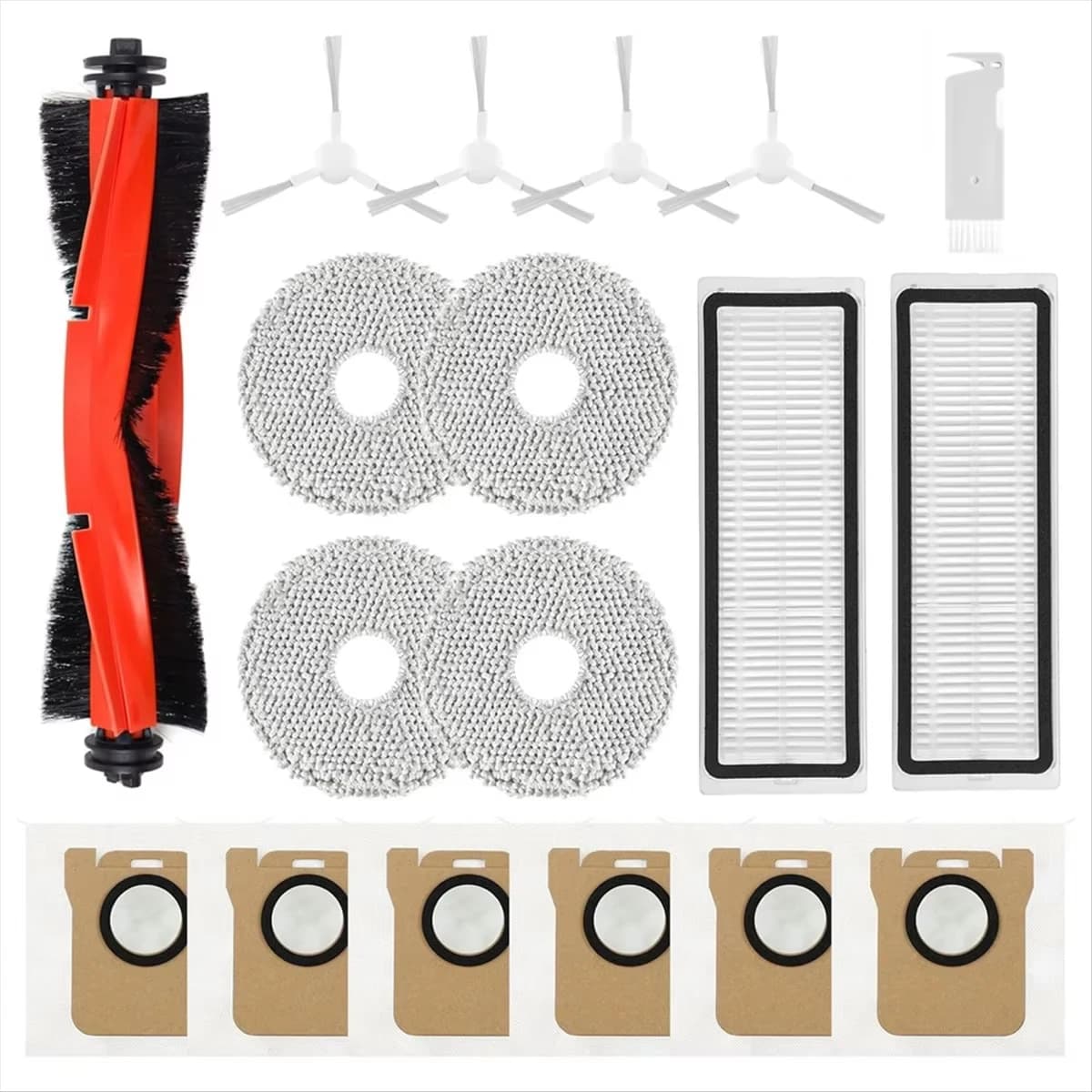Per Xiaomi X20+/X10+ Plus, per Dreame L10s Ultra/L10 Ultra/L10 Prime Robot Aspirapolvere Spazzola Filtri Mop Borse