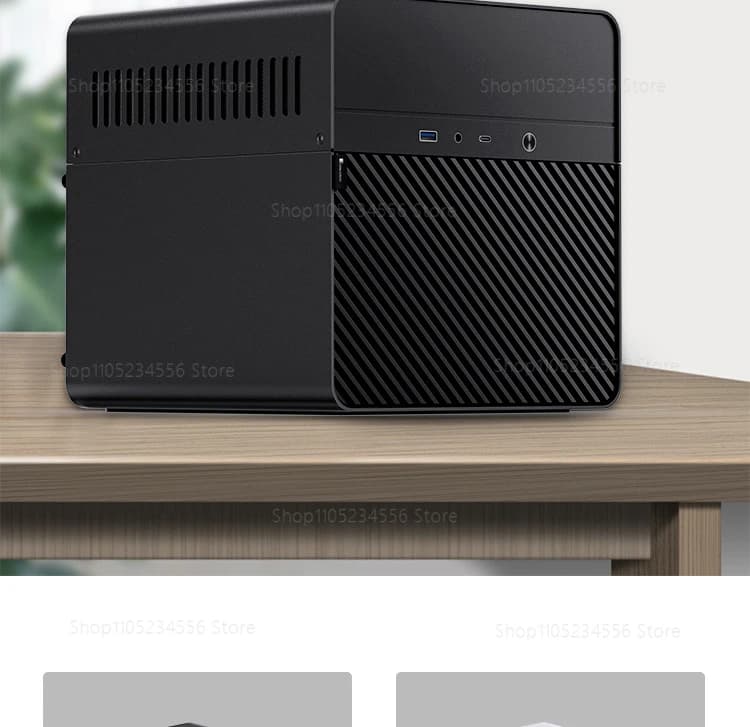Custodia NAS N2 Supporto hot swap a 5 alloggiamenti Mini scheda madre ITX per l'archiviazione del server domestico
