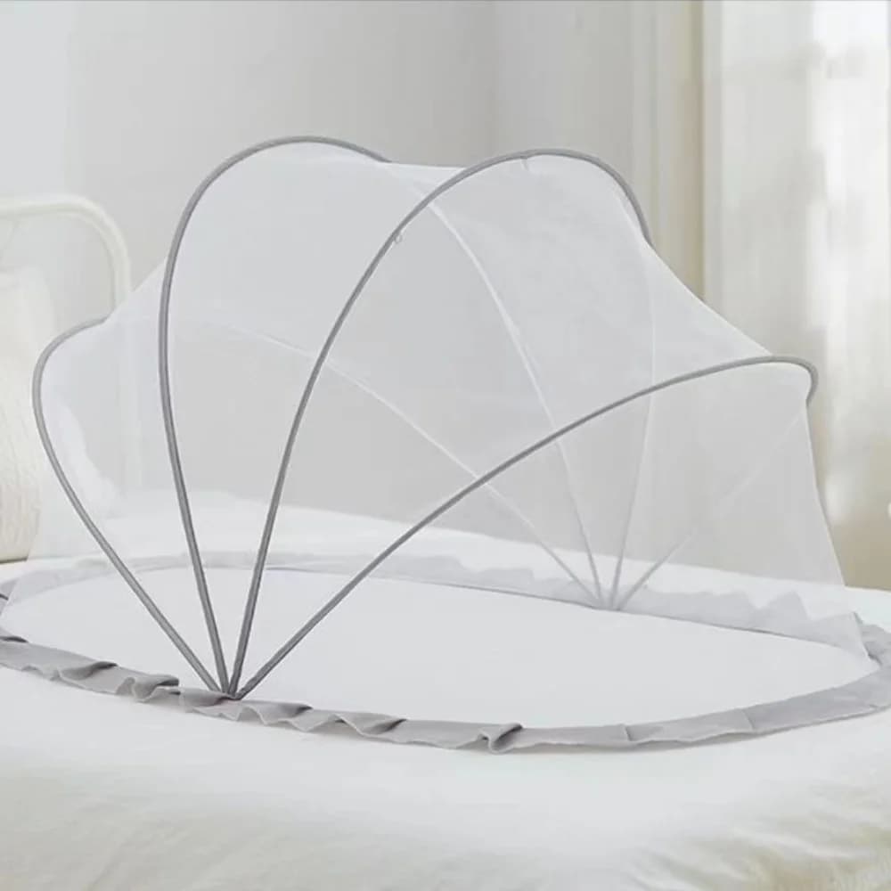 Nuovo letto pieghevole zanzariera unded accessori per bambini baldacchino per bambini yurta parasole in plastica copertura per zanzare