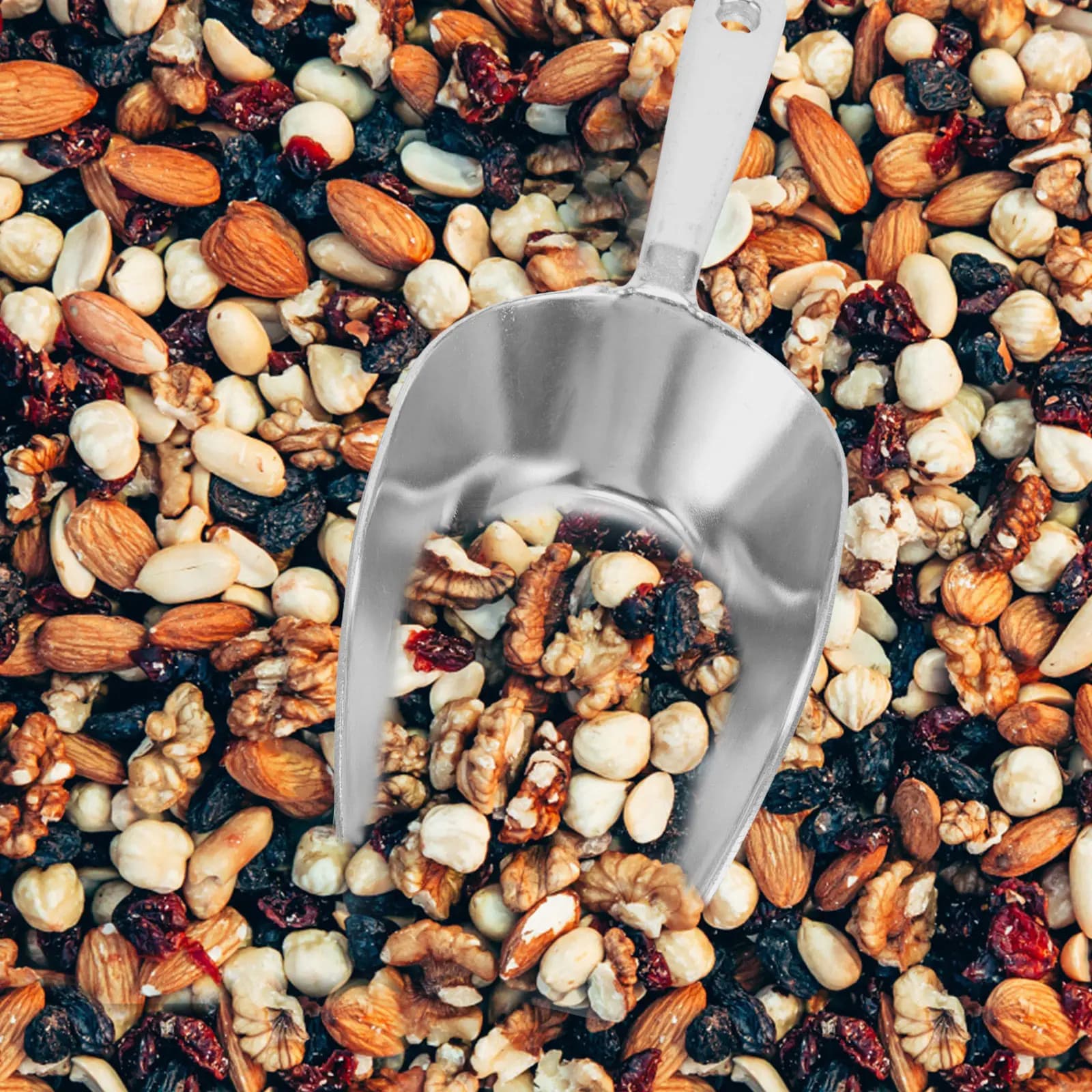 Aluminum Alloy Multi Functional Ice Shovel Food Scoop for Candies Chocolate Beans Rice Flour Protein Powders Milk Tea Shop Home