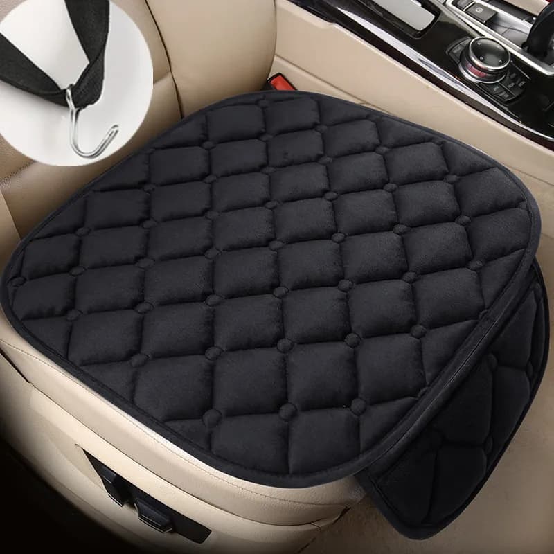 Car Seat Covers, Warm Seat Cushion Protector, Plush Seat Cover, Universal for Sedan, Hatchback, SUV, Autumn, Winter
