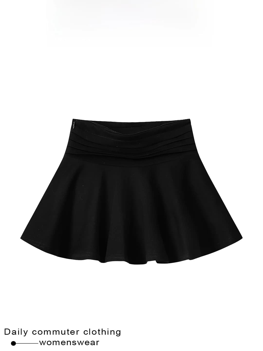 Casual Style Multi-Layer Pleated A-Line Skirt Women's High Waist Slimming Short Skirt Pants Summer New Arrival