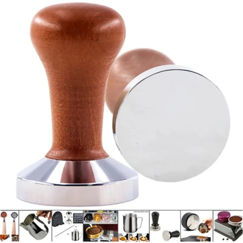51/53/58mm Espresso Tamper Powder Machine Aluminum Coffee Tampers For 51mm 53mm 58mm Portafilters