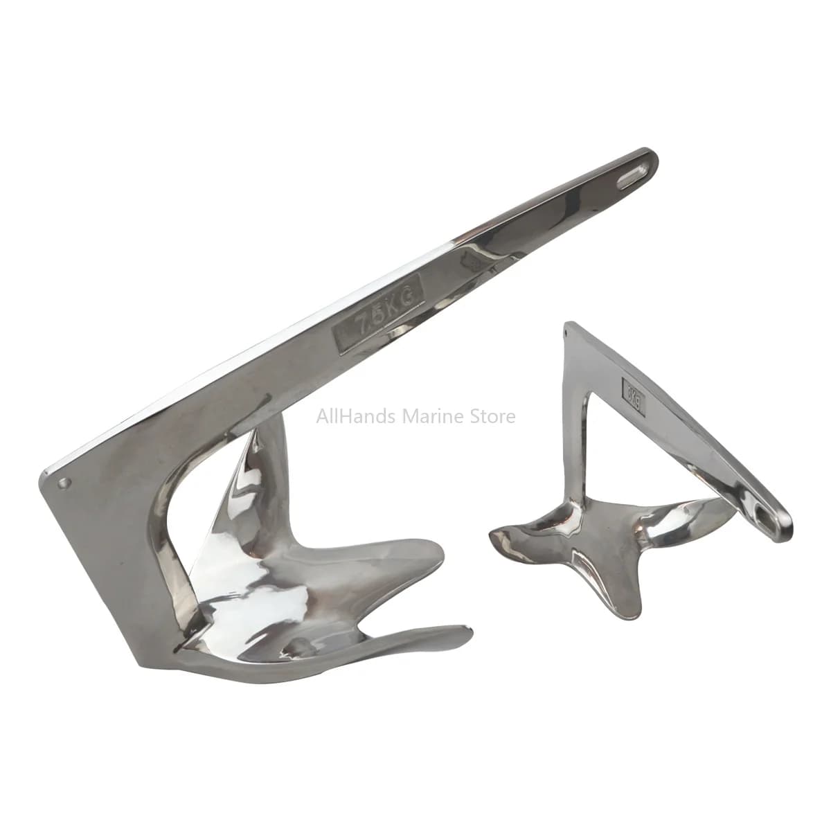 ZD Best Seller 316 Stainless Steel Bruce Anchor Marine Supplies Premium Boat Anchors For Sale