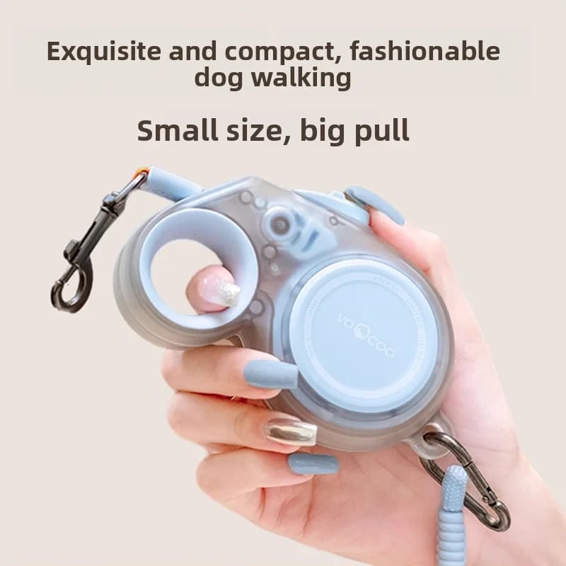 Automatic Retractable Pet Leash Explosion-proof Punch Small Dog Leash Poodle Yorkshire Terrier Puppy Accessoires Cat Leads