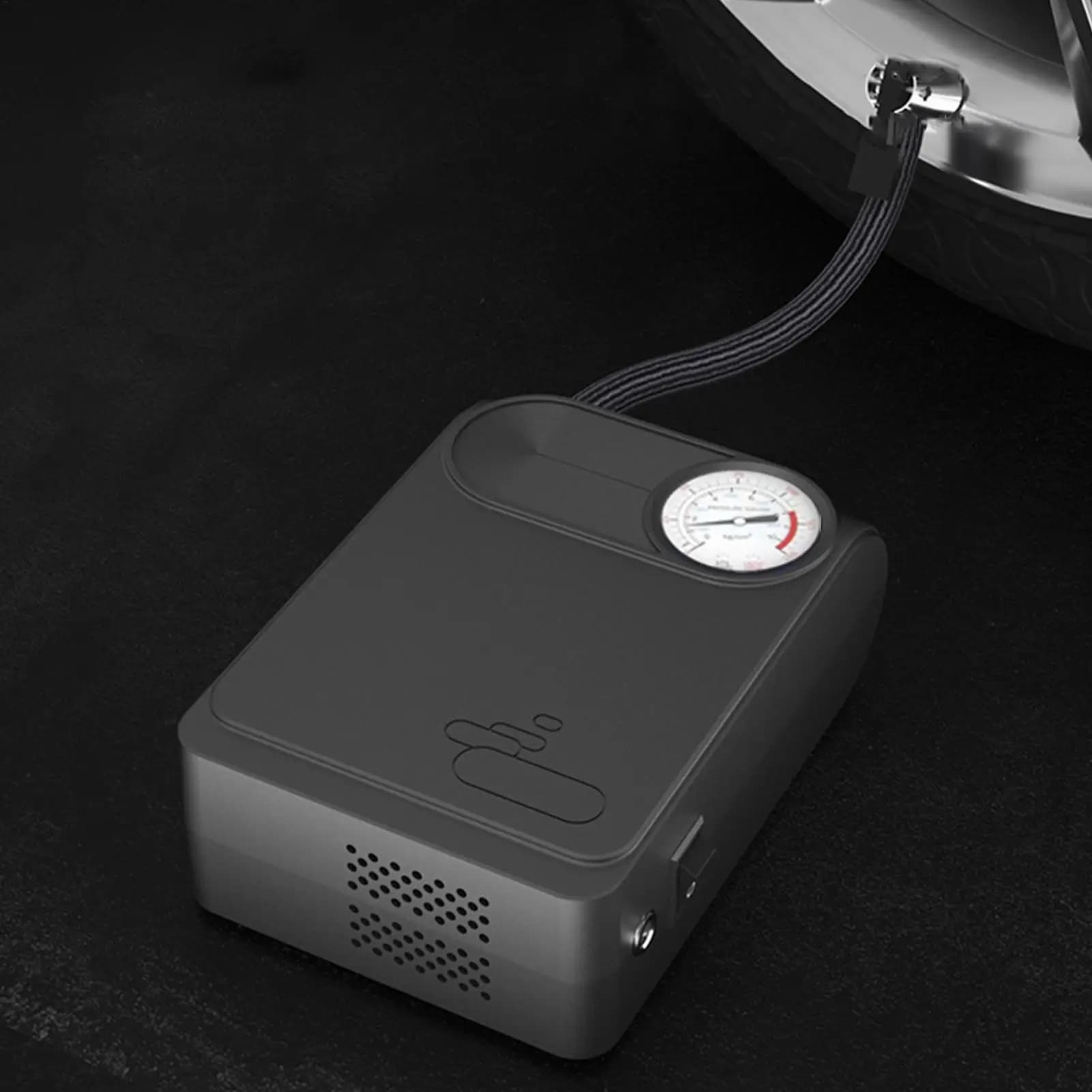 Gonfiatore portatile per pneumatici Spegnimento automatico portatile Strumento di gonfiaggio automobilistico Pompa d'aria intelligente per pneumatici per auto per motocicli Bici