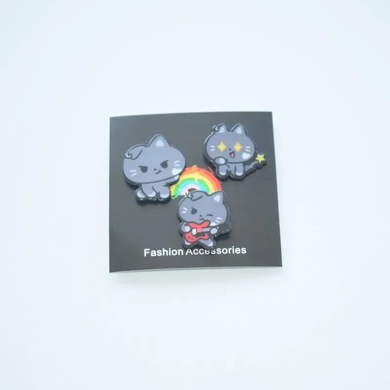 New ENHYPENED Cute Cartoon Brooches Lovely Enamel Pin Badges Fashion Decorative Lapel Pins for Backpack Clothes Jackets Gift