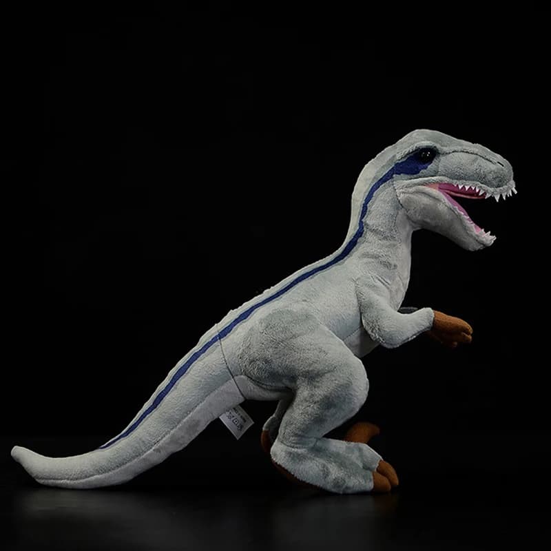 Simulazione Reallife Velociraptor peluche morbidi animali di peluche modello bambola realistica del fumetto per bambini ragazzi regali di natale