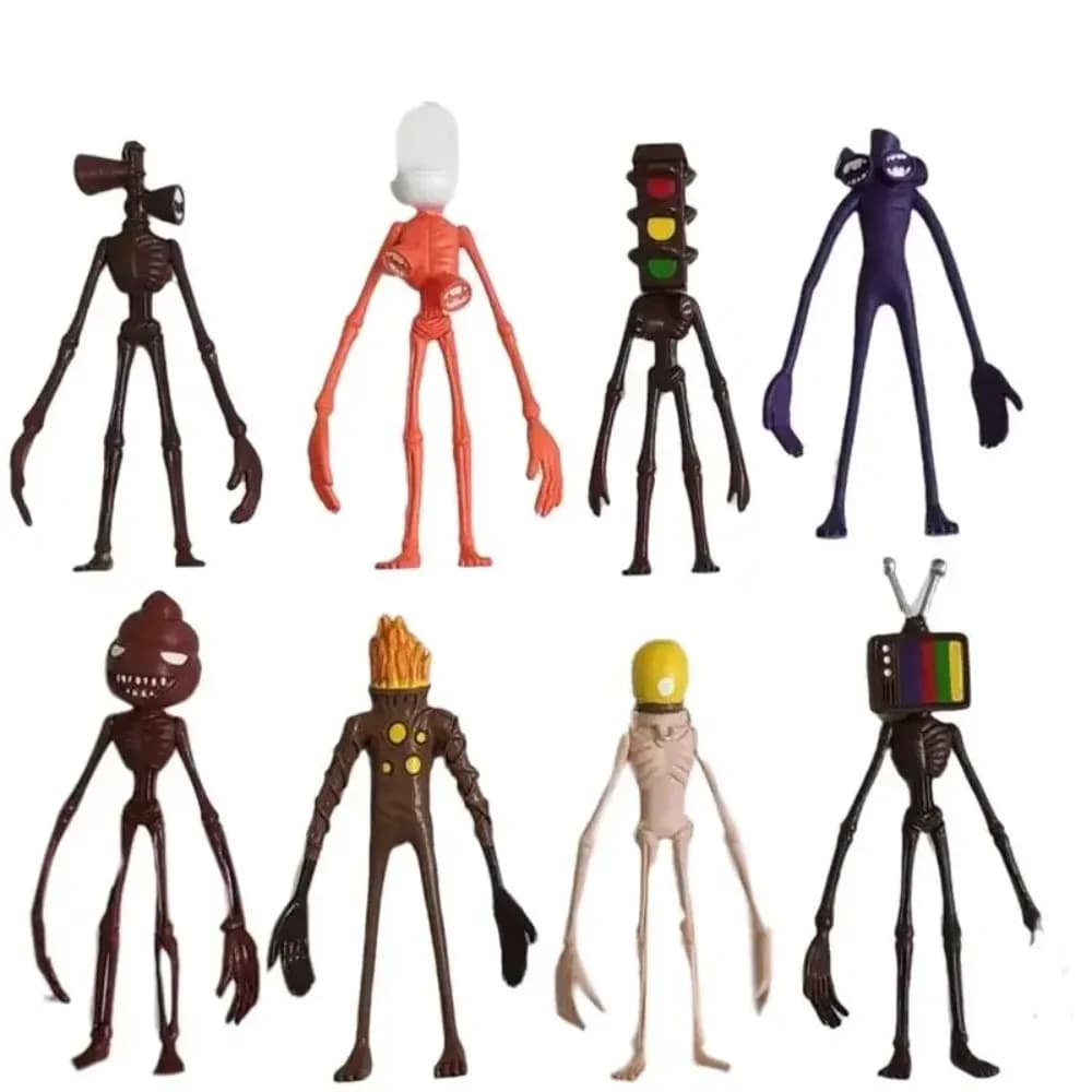 Anime SCP 6789 173 096 Sirena Testa La Scultura Originale Timido Ragazzo Figurine Horror Leggenda Urbana Fondazione Action Figure Bambola Giocattoli