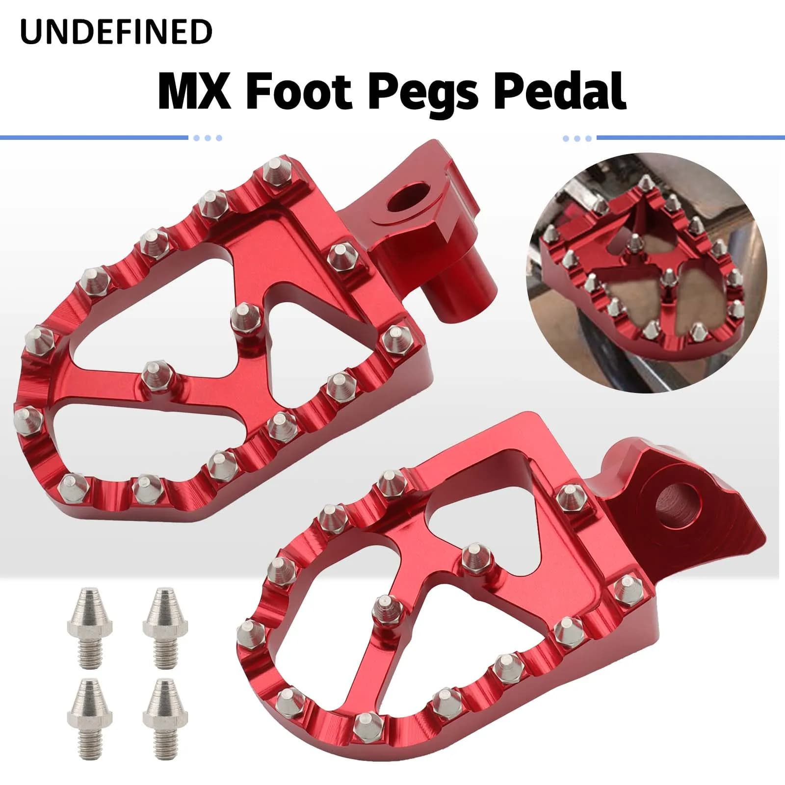 Moto Motocross Pedane Pedane Per Honda CR 125 250 500 CR125 CR250 CR500 CR125R CR250R CR500R 1988-1994
