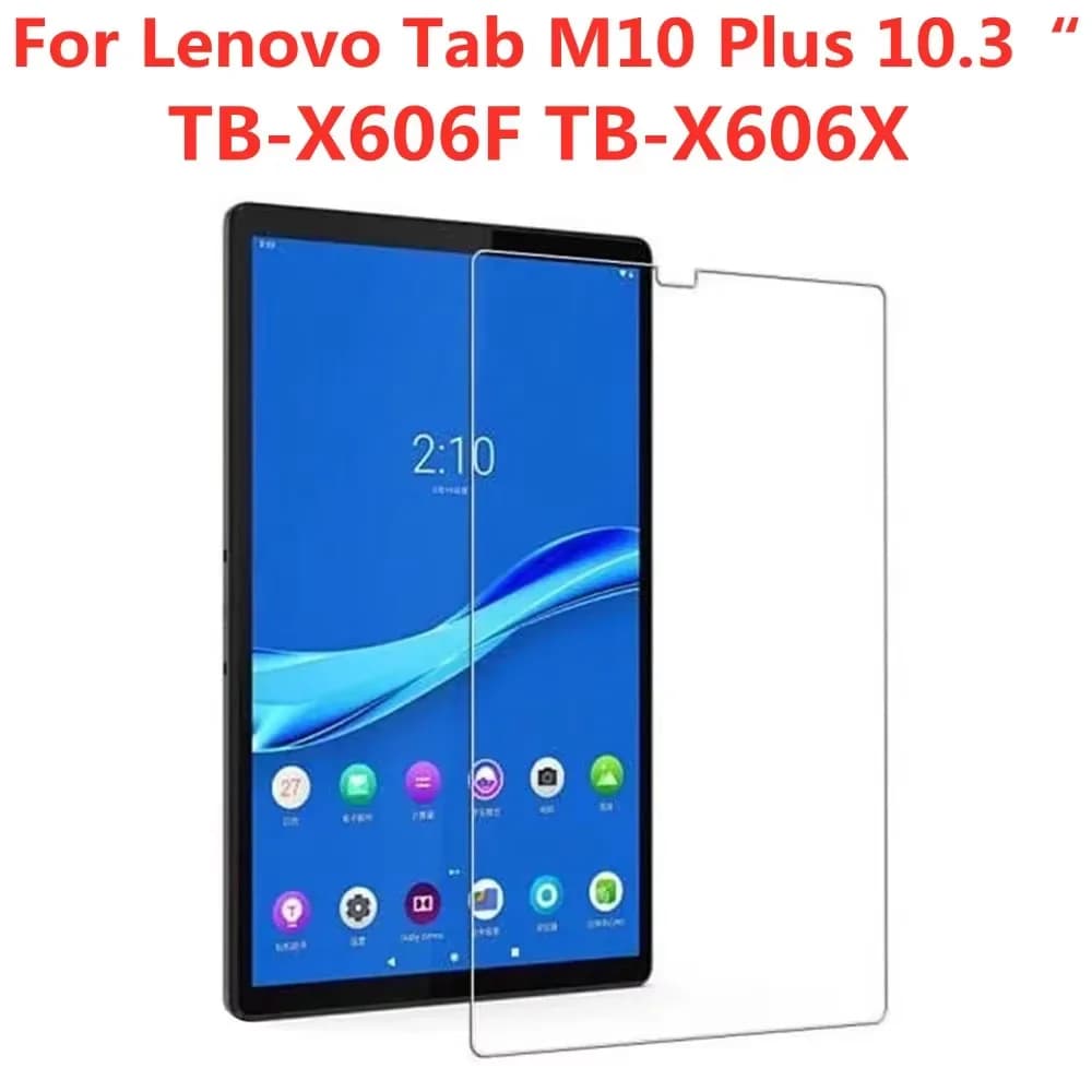 1PCS 9H Protezione per schermo in vetro temperato per Lenovo Tab M10 Plus FHD 10.3 pollici TB-X606F X606X Pellicola protettiva per tablet senza bolle