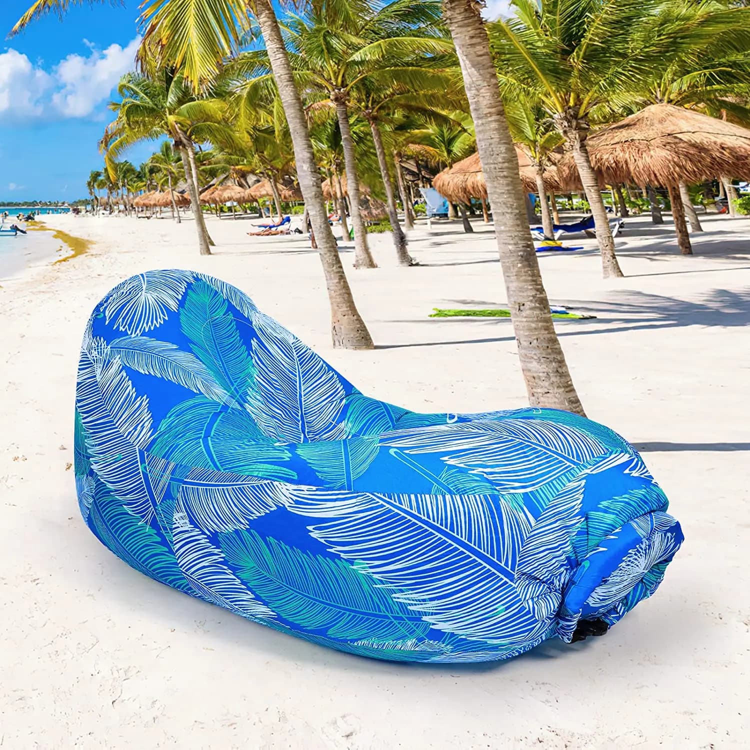 Instinct Inflatable Lounger Camping Beach Air Sofa Outdoor Lazy Bag Fast Inflatable Air Sleeping Bag