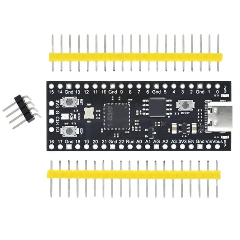 ABZW RP2350A For Raspberry Pi Pico 2 Compatible 128Mbit 16MB Dual-Core Processor Development Board for Raspberry Pi Projects