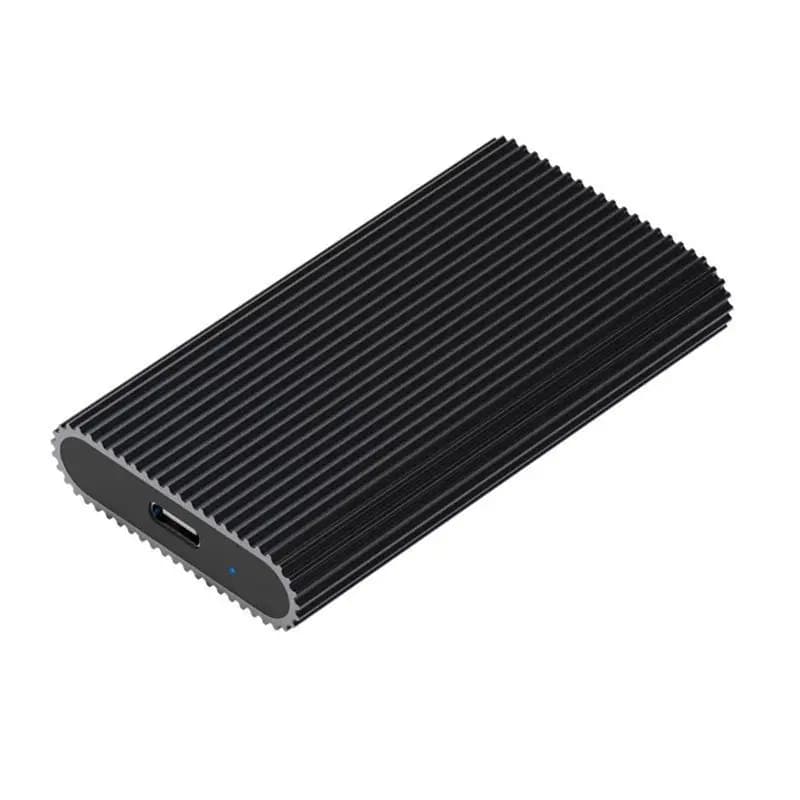 AEE7-Mobile Hard Disk Case Usb3.1 To Type-C Notebook External Metal Solid State SSD Mobile Hard Disk Case