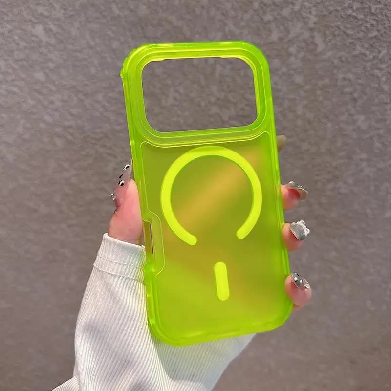 Fashionable 3IN1 Opaque Cover for IPhone 17 Air 16 15 14 Plus 13 12 Pro Max for Magsafe Charging Protect Cover