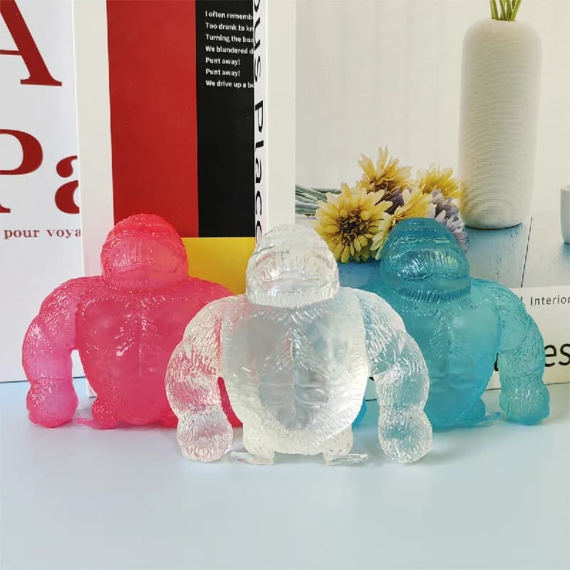 Novità giocattoli con punta delle dita carino divertente palline di maltosio orangutan coccodrillo forte orangutan squishy lento rimbalzo agitarsi giocattoli per bambini regalo