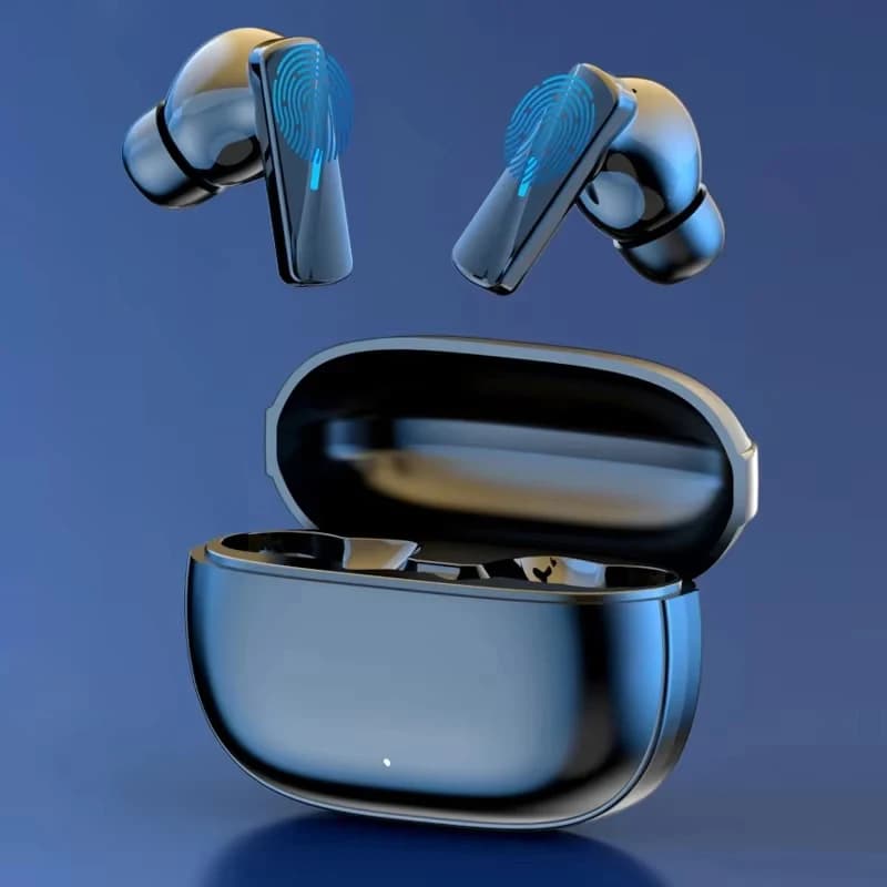 True Wireless headphones with Noise Cancellation, Bluetooth Update 5.3, HD Headphones for Music, In-Ear with Microphone for Free Hand Calls
