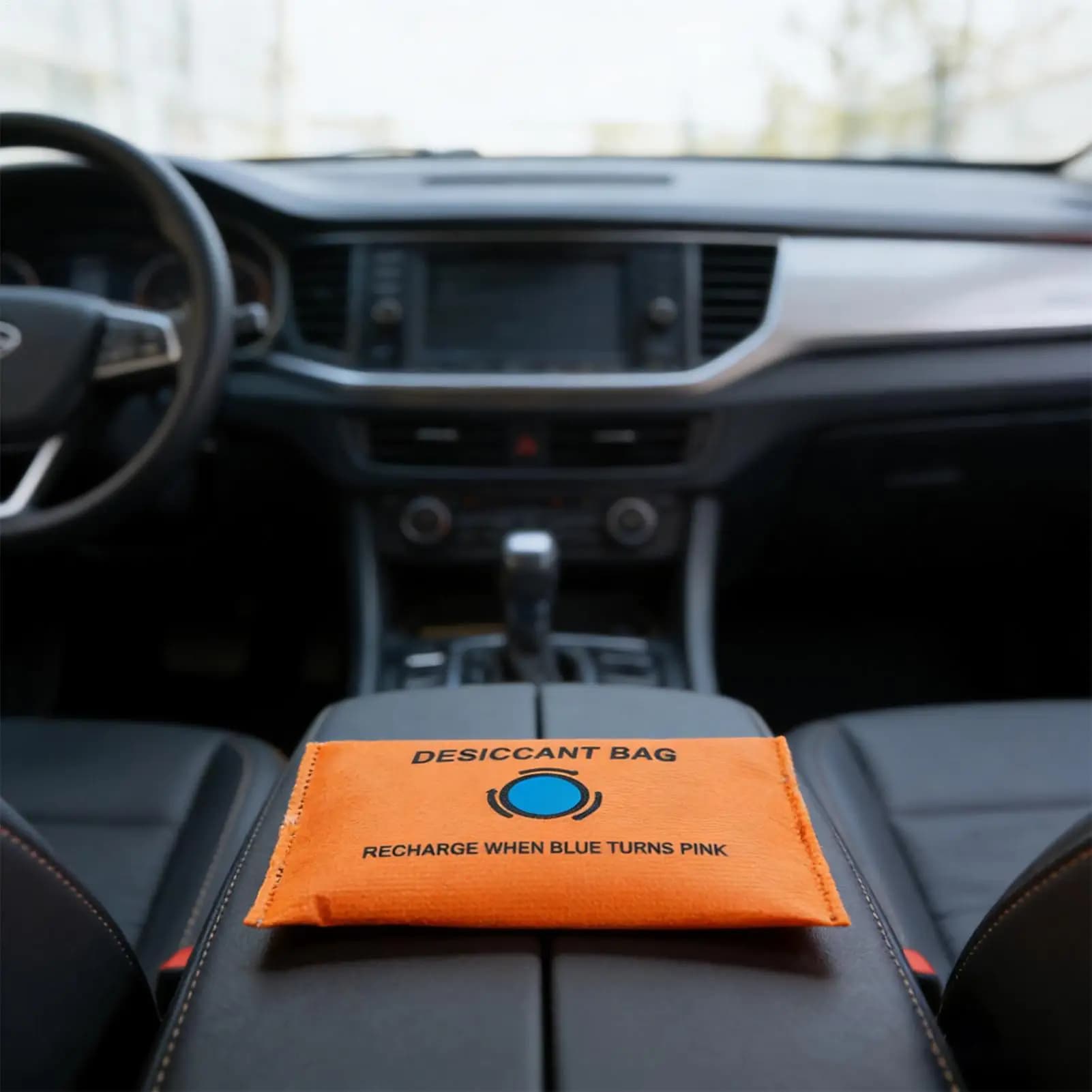 Deumidificatore per interni auto Perline in silicone Essiccante a prova di perdite Riutilizzabile Pacchetti essiccanti ad attivazione rapida per parabrezza