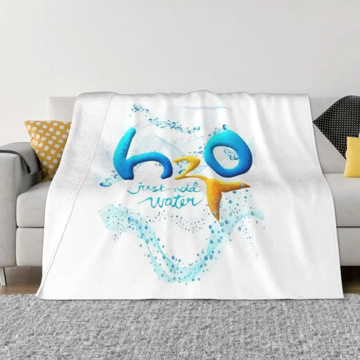 H2O basta aggiungere coperta da tiro ad acqua soffice coperta Shaggy divano regali di natale coperta da tiro per divano