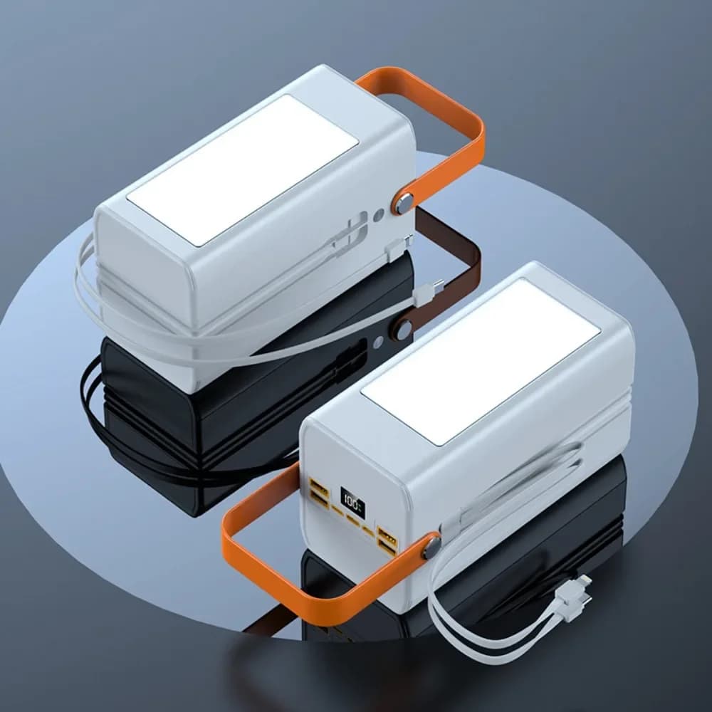 22.5W Super Fast Charging Large Capacity Power Bank 100000mAh 100000 Mobile Power Bank Live Camping