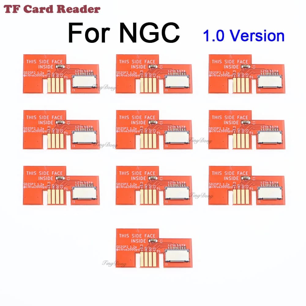 1-5PCS SD2SP2 1.0 Version Replacement TF Card Reader For GameCube NGC Serial Port 2 SDLoad SDL