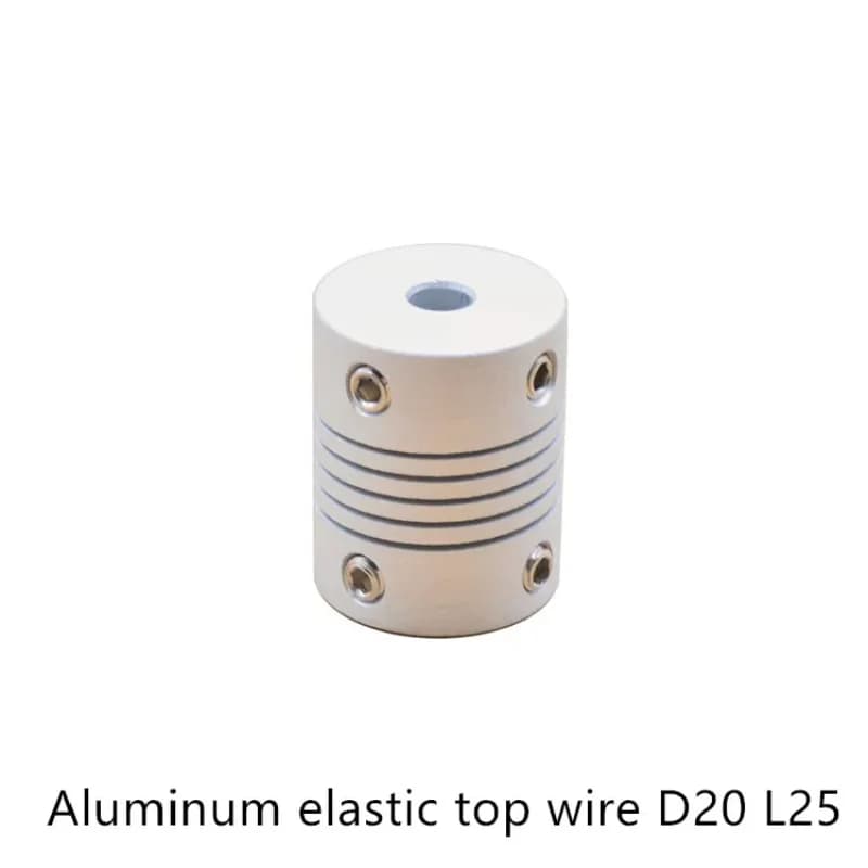 LINK Parti della stampante 3D CNC D20 L25 Motore passo-passo Lega di alluminio Asse Z Accoppiamento flessibile Accoppiamento albero 8mm * 8mm 8mmx10mm