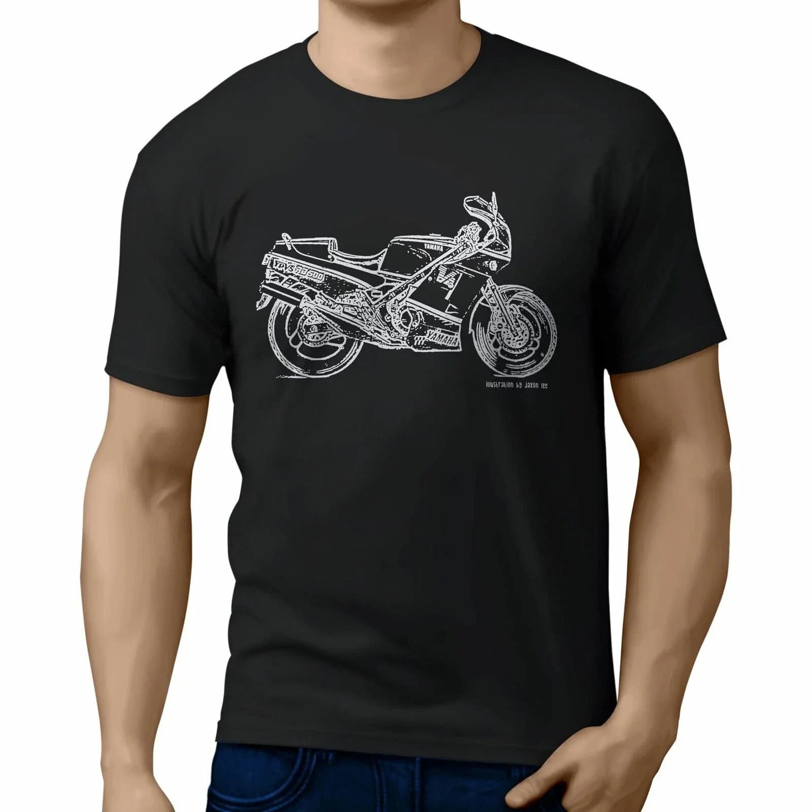 RD500 YPVS LC T-shirt per appassionati di moto Estate 100% cotone Cool Tee S-3XL