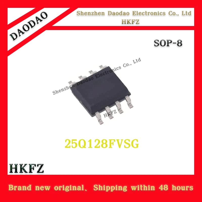 10 pezzi W25Q128FVSIG 25Q128FVSG SOP-8 FLASH Chip Flash 128M-bit 104MHz Nuovo originale