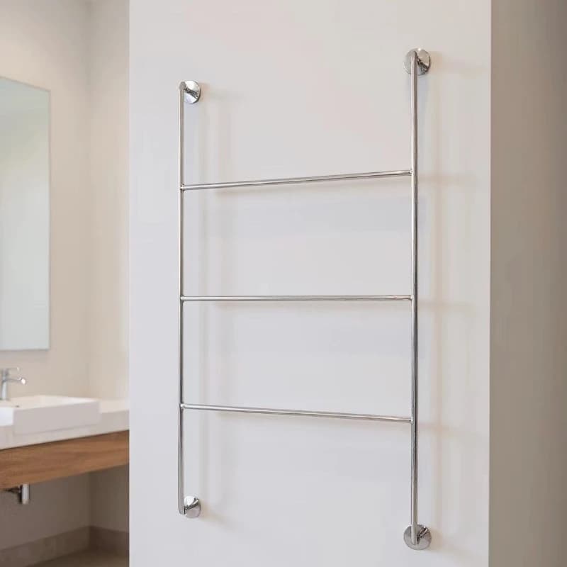 Stainless Steel Wall Shelves Three Layer Shelf Multilayered Bathroom Accessories Rust Proof Bathroom Organizer Home Household