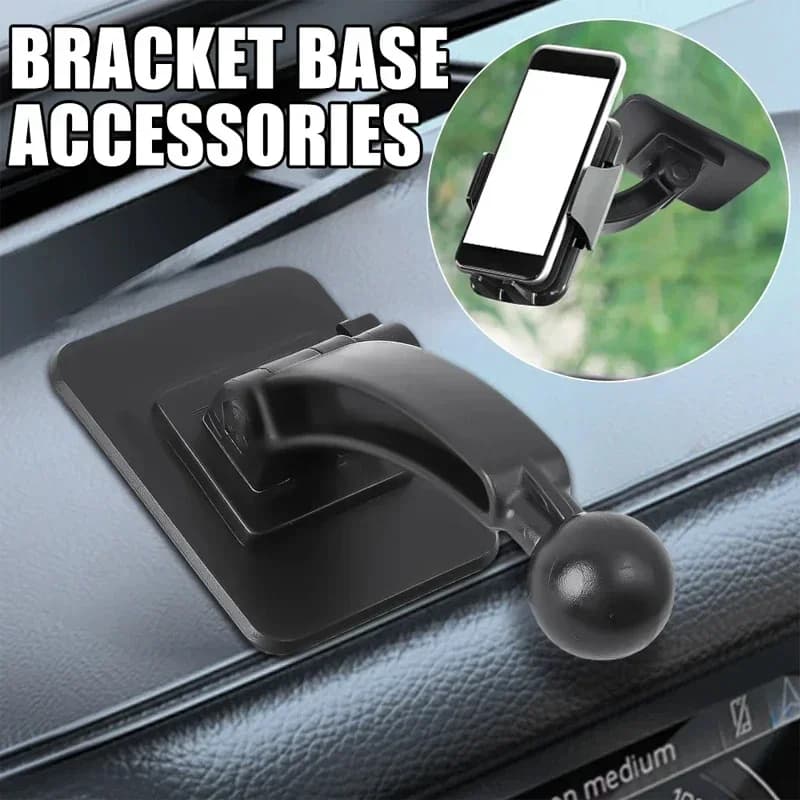 Supporto per Telefono Auto Girevole con Base a Sfera da 17mm, Montaggio su Cruscotto per iPhone14 13 Xiaomi Samsung