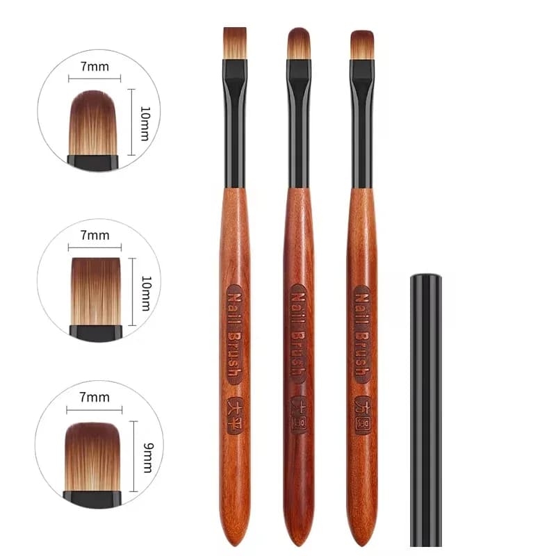 Colla per unghie Penna per fototerapia Penna per gel UV Penna per pittura acrilica per unghie Pennello da disegno Pennelli professionali Strumenti per manicure
