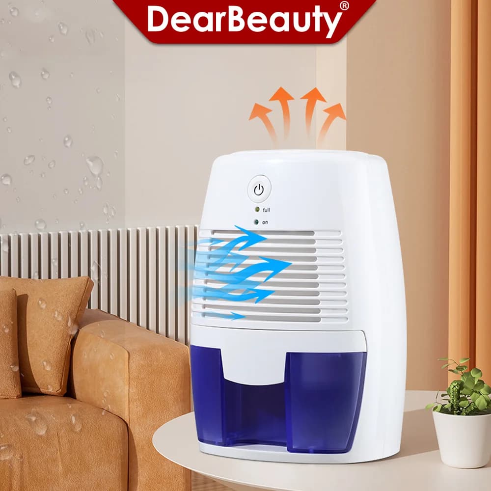 Deumidificatore portatile purificatore d'aria USB muto assorbitori di umidità essiccatore d'aria per la stanza di casa ufficio cucina deodorante essiccatore